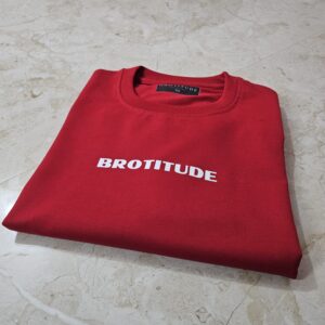 Red Soft Oversized T-Shirt With back Print (Unisex)