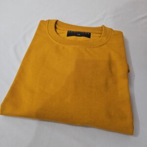 Yellow Simple Oversized T-Shirt (Unisex)